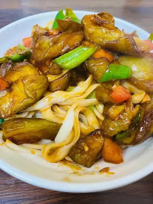 红烧茄子拌面我能吃两大碗