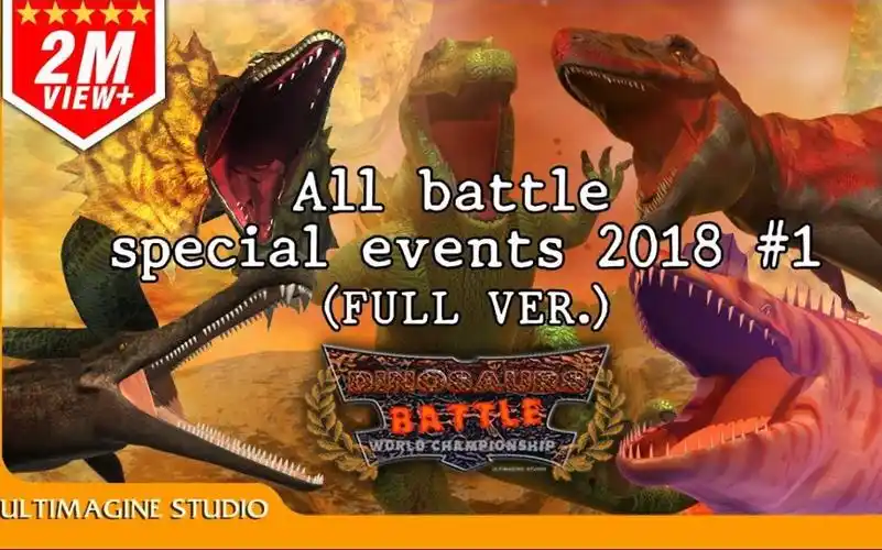 霸王龙vs泰坦蟒vs帝鳄vs棘龙vs沧龙_哔哩哔哩_bilibili