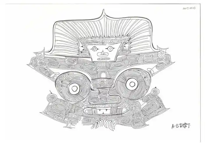 良渚玉器|插画|商业插画|冀皓天 - 原创作品 - 站酷 (zcool)