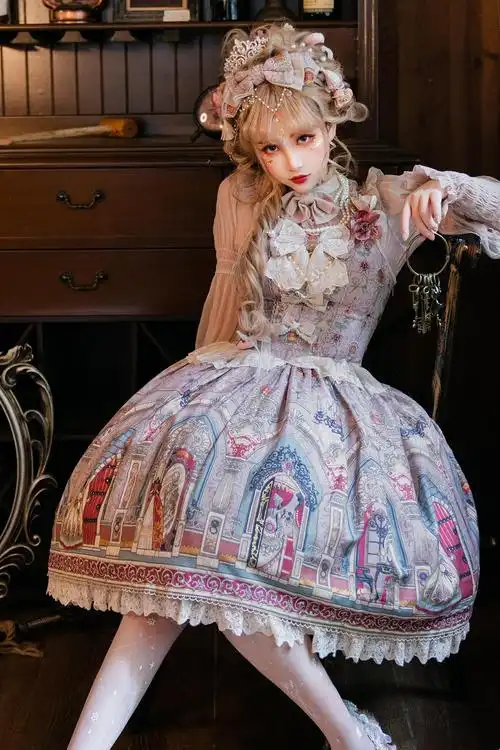 华丽精致lolita美女迷人写真