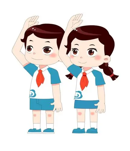 争做新时代好队员——白沙镇中心小学新生入队主题活动