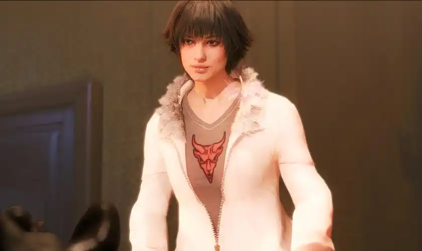 鬼泣5蕾蒂白色休闲外套短裙mod