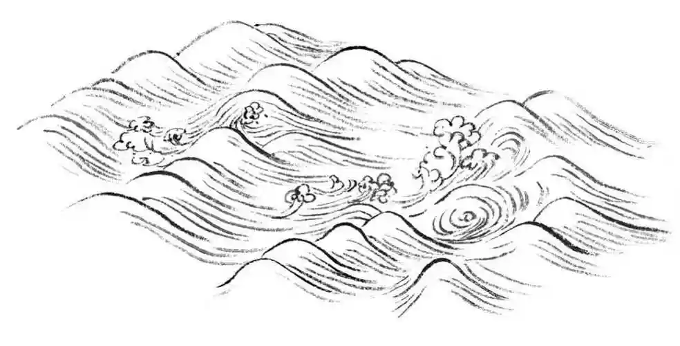 云和江水很难画其实是你的画法不对分步骤图解示范教你收藏