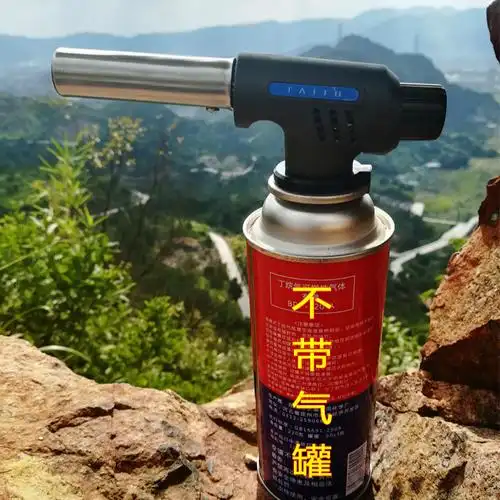 户外便携式高温烧烤点火器电子喷火枪卡式气烘焙喷枪头喷火器915