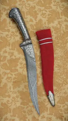 传承波斯古文明佩什喀茨尖刀