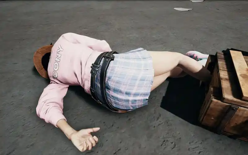 pubg小姐姐被偷袭