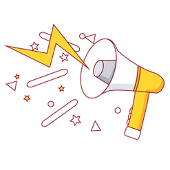 儿童小喇叭下载 png下载 ai可爱喇叭简笔画下载 png下载 ai农村大喇叭