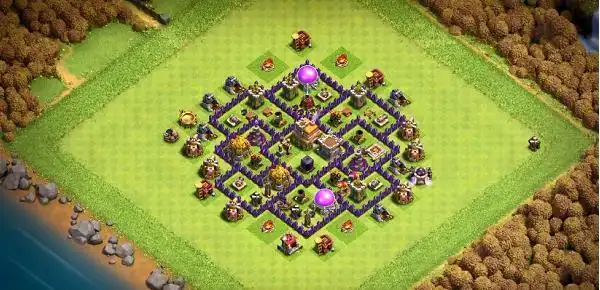 部落冲突7本最强布阵高清图内附链接2022