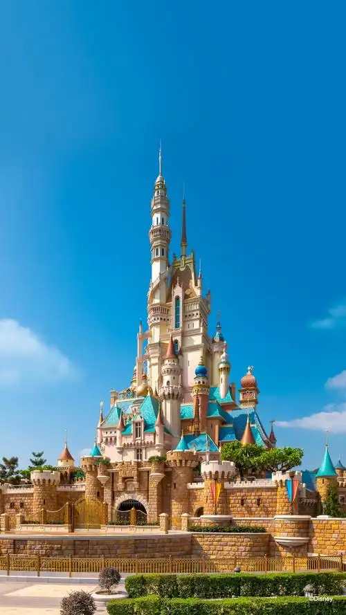 香港迪士尼乐园的电脑及手机背景图