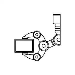 机械臂技术插画