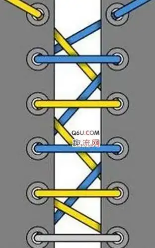 白板鞋鞋带怎么系好看板鞋鞋带蝴蝶结图解