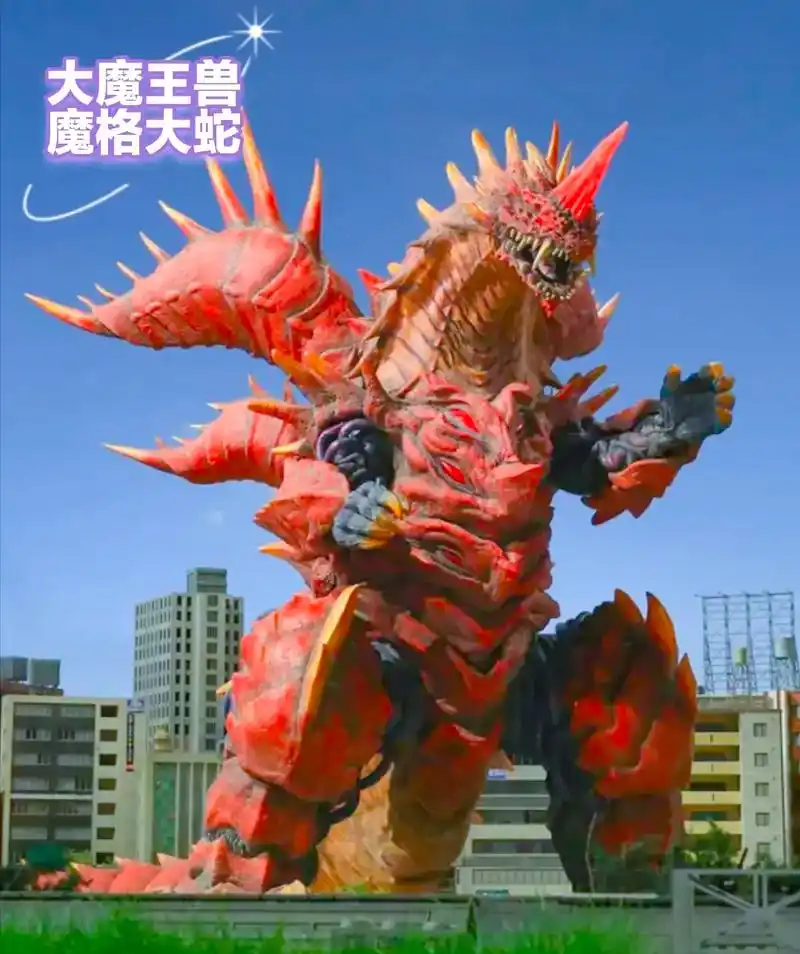 今日分享角色:全新小怪兽合集之大魔王兽——魔格大蛇      - 抖音