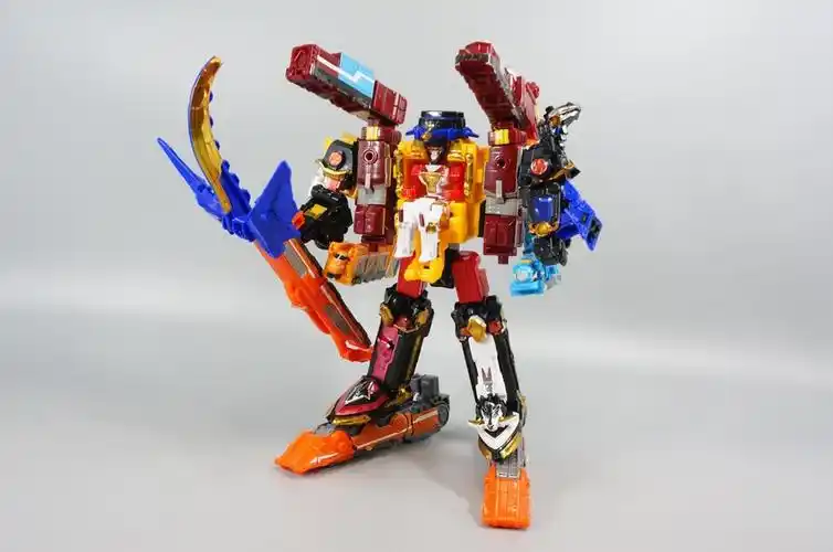 食玩版 手里剑战队忍忍者 手里剑合体 手里剑神龙 玩具评测