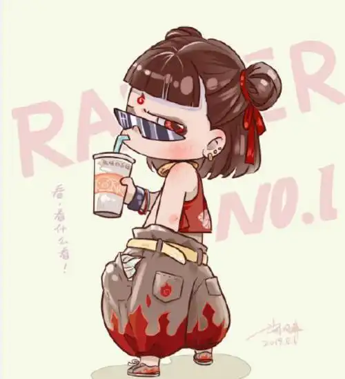 《哪吒之魔童降世》古风q版呆萌插画真爱粉的蜜糖