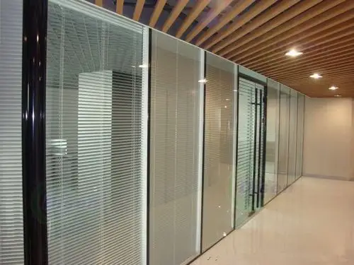 四川省成都内置中空百叶玻璃隔断厂家,防尘防烟防雾易清洁