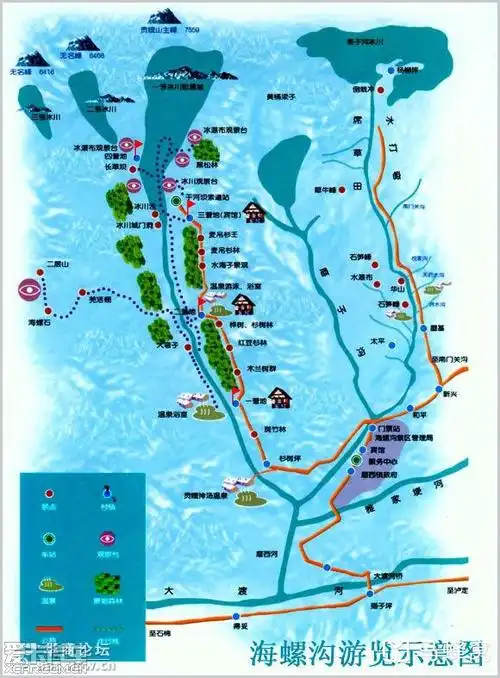 查看原图 查看原图  其他还有轿顶山露营 查看原图  达瓦更扎看云海