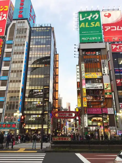 日本东京  新宿区歌舞伎町一番街