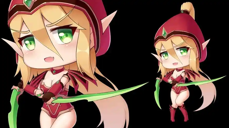 炉石传说q版瓦莉拉