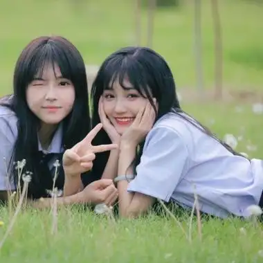 祁小念闺蜜头像超可爱校园风闺蜜头像系列