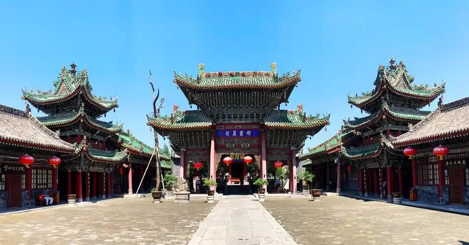 陕西三原县城隍庙中国现存最完整的明清古建筑群之一