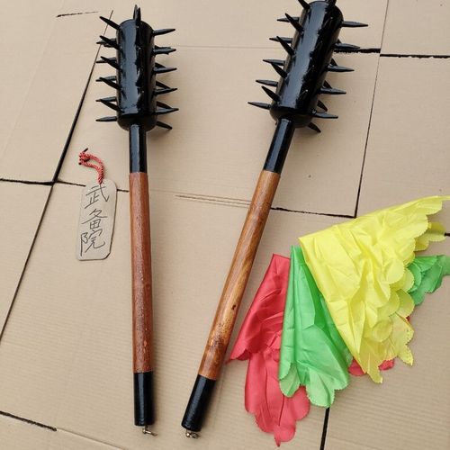 狼牙棒兵器防身健身影视道具传统十八班兵器武术传统兵器表演训练