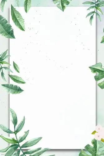 边框蓝色简约风海报banner背景