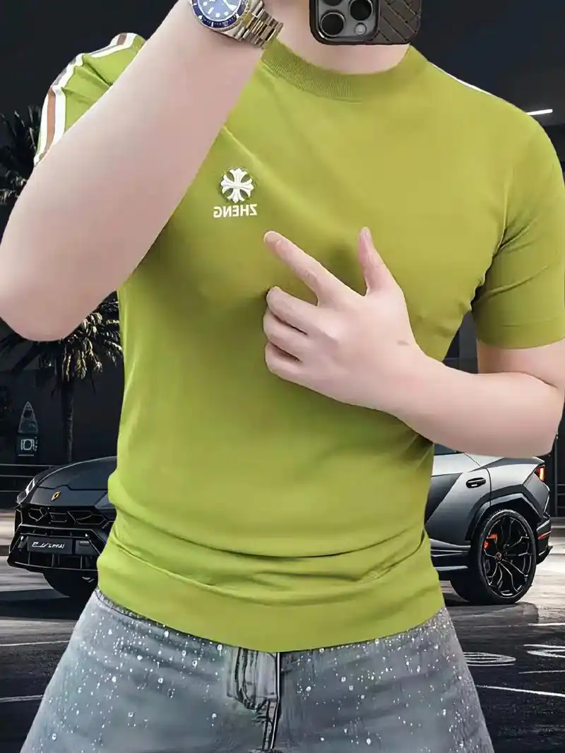 高档冰丝短袖t恤