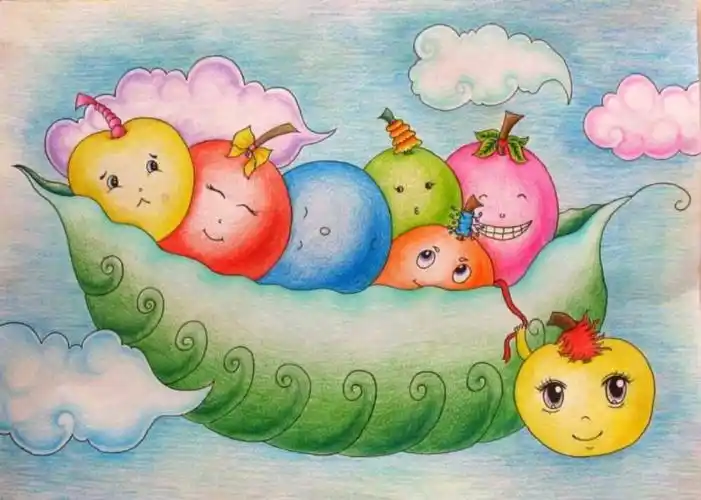 彩铅儿童画 - 堆糖,美图壁纸兴趣社区