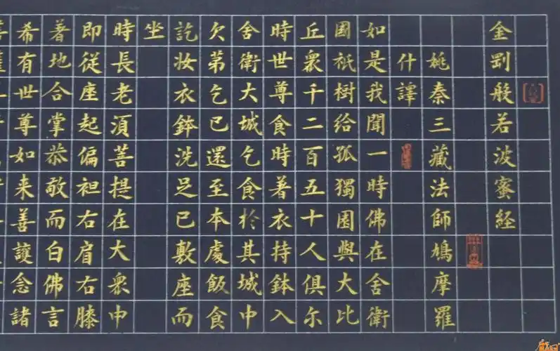 名家 王焕魁 书法 - 《金刚经》