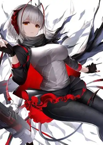 胸部很丰满的明日方舟同人插画