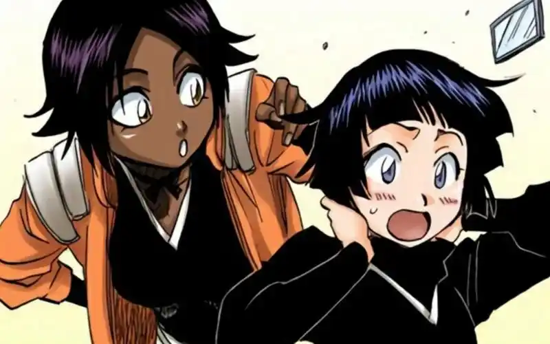 【4k】死神bleach 夜一&碎蜂翻唱 片尾曲ed3《ほうき星》_哔哩哔哩