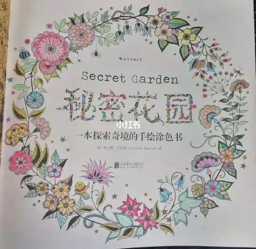 秘密花园知更鸟简笔画