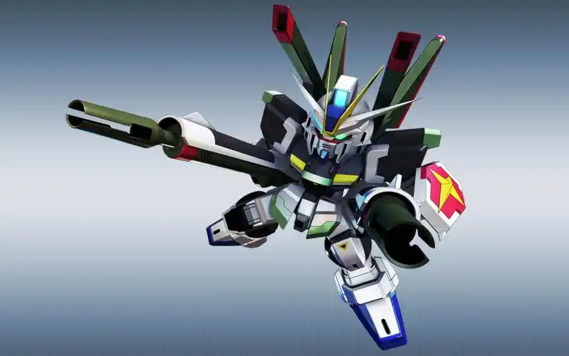 sd高达g世纪火线纵横-炮装/轰击型脉冲高达-真·飞鸟 全战斗动画