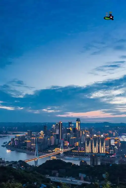 高清大图:劲爆重庆惊艳夜景,亮瞎你双眼的天空之城