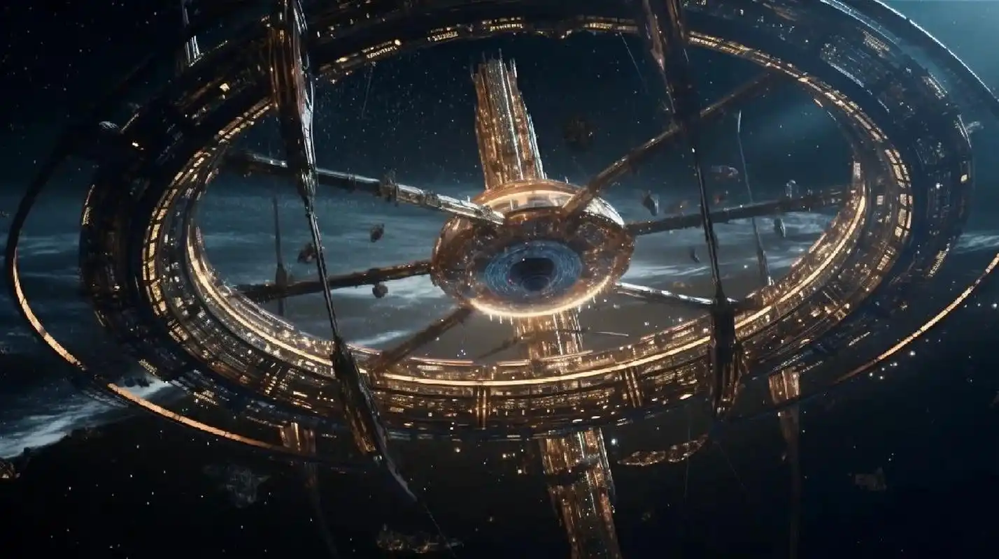 未来空间站#ai绘画