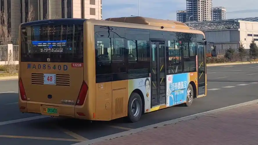 哈尔滨公交48路pov [滨江灯饰城(松浦大桥南)~广信屯(临时)]