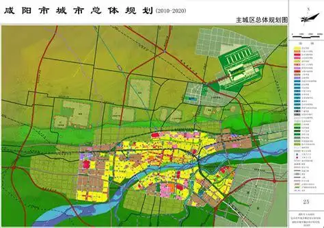 咸阳高新区2020规划图,2030咸阳规划图,咸阳高新区规划图前景(第2页)