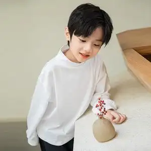 男童春秋季儿童休闲长袖t恤2020新款洋气男孩时尚帅气宝宝上衣潮