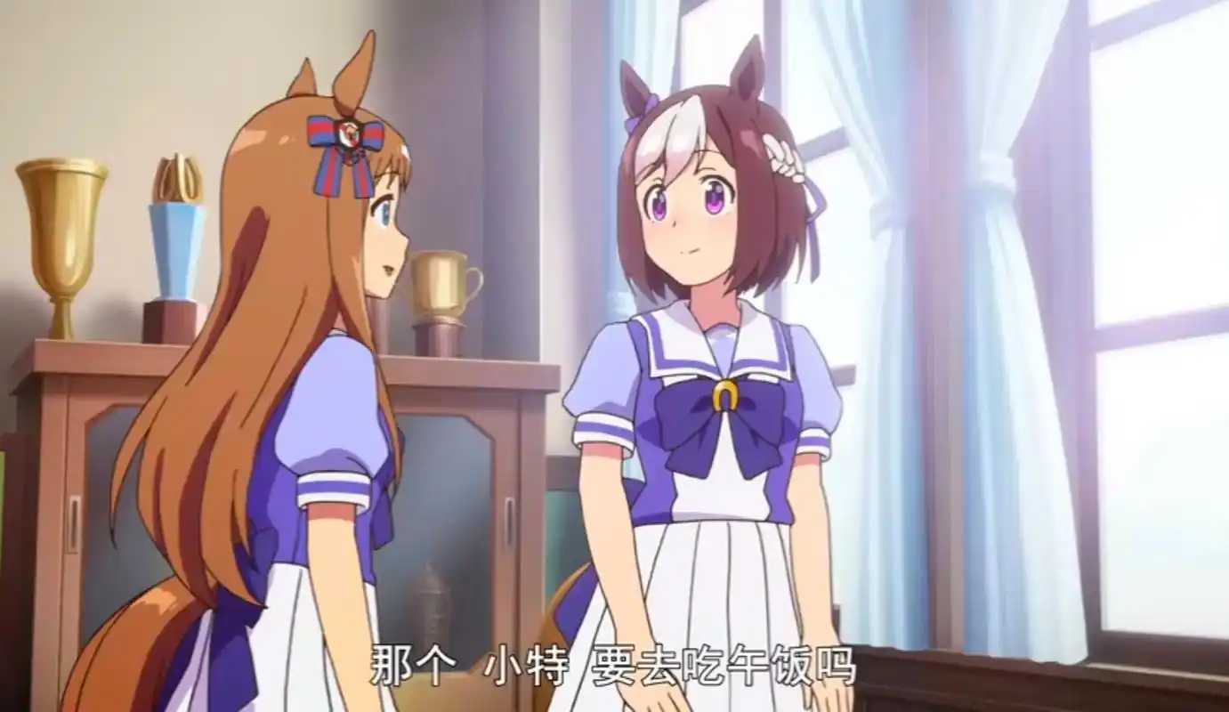 草女士:那我呢?#赛马娘 #草上飞 #特别周 - 抖音