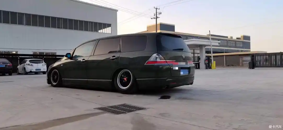 本田奥德赛改装airbft气动避震低趴姿态-爱卡汽车网论坛