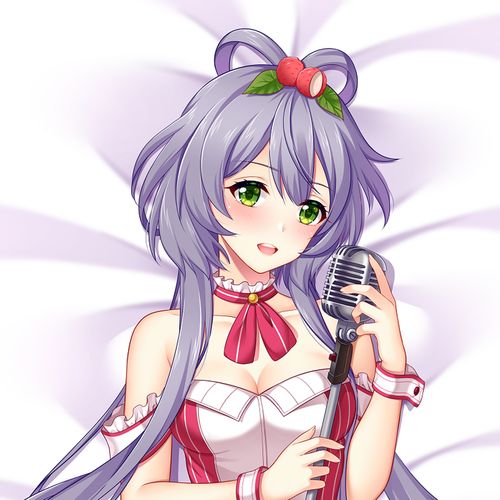 v家 洛天依等身抱枕 汉服 动漫周边二次元定制歌姬