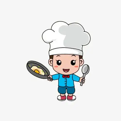 可爱的厨师