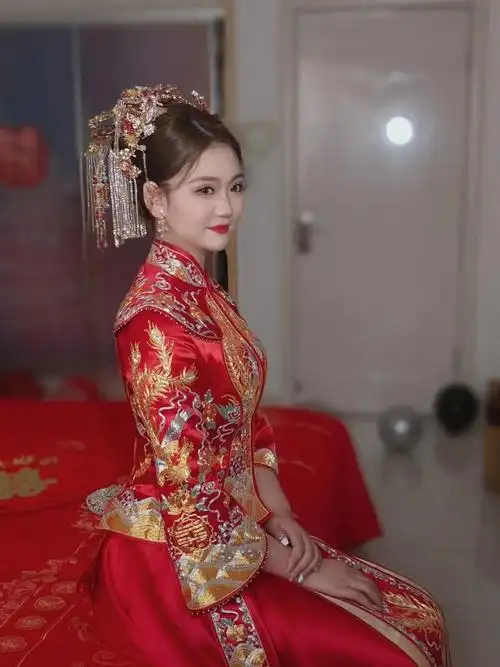 灵动秀禾十里红妆出嫁时