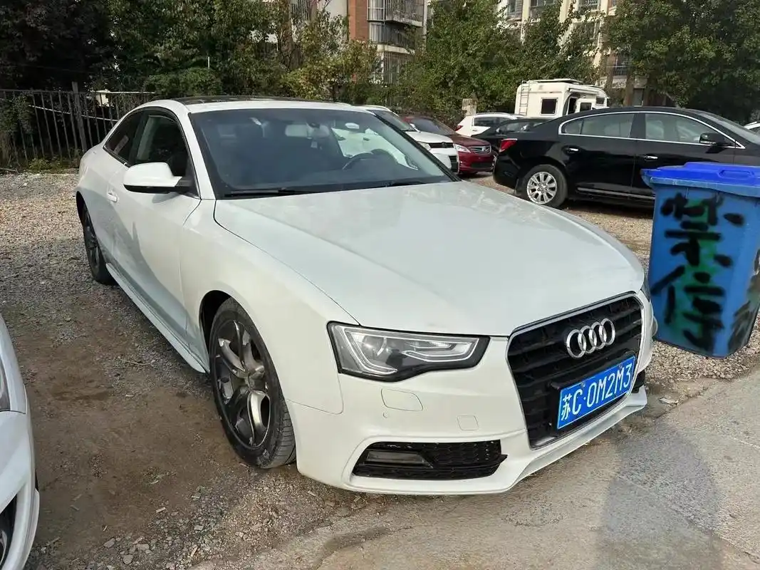 到手15年奥迪a5,两门版,零首付车型,价格太便宜了,全款六 - 抖音