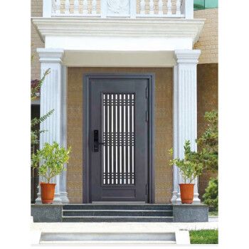 不锈钢入户大门304单开门防盗门韩式推拉门通风防盗门中门【图片 价格