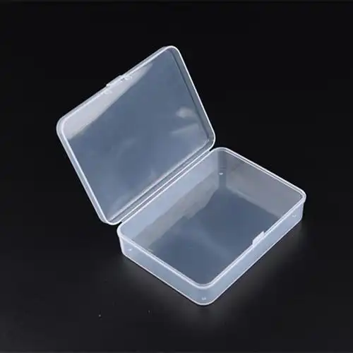 pp塑料盒长方形半透明产品包装盒物料盒收纳零件盒有带盖厂家批发