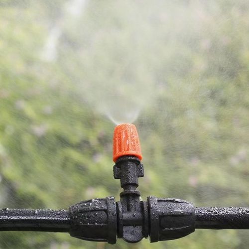 雾化喷头农用喷雾器半自动浇花浇水神器喷淋降温自动灌溉设备
