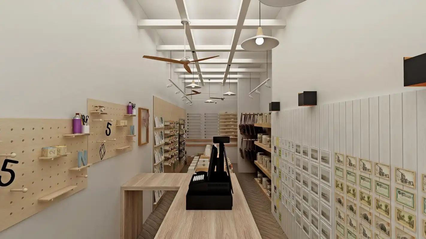 文具店装修案例,和你记忆中的文具店一样吗?