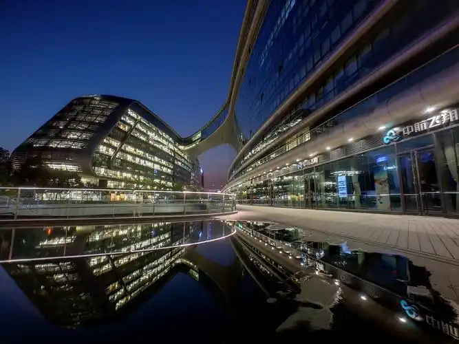 凌空soho建筑夜景