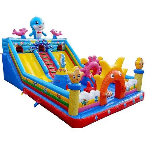 充气城堡大型户外蹦蹦床儿童室外气垫公园游乐场淘气堡滑梯摆摊